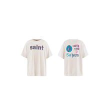 SAINT MICHAEL��ʽ����ӡ��ˮϴԲ�������Ů��������T�����̿�