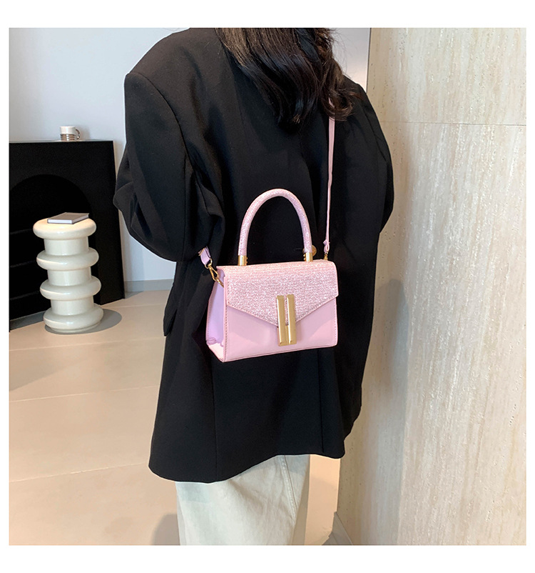 Bag niche design 2024 new bags, fashionable trendy one shoulder small square bag, casual and western-style crossbody bag_voghion.com