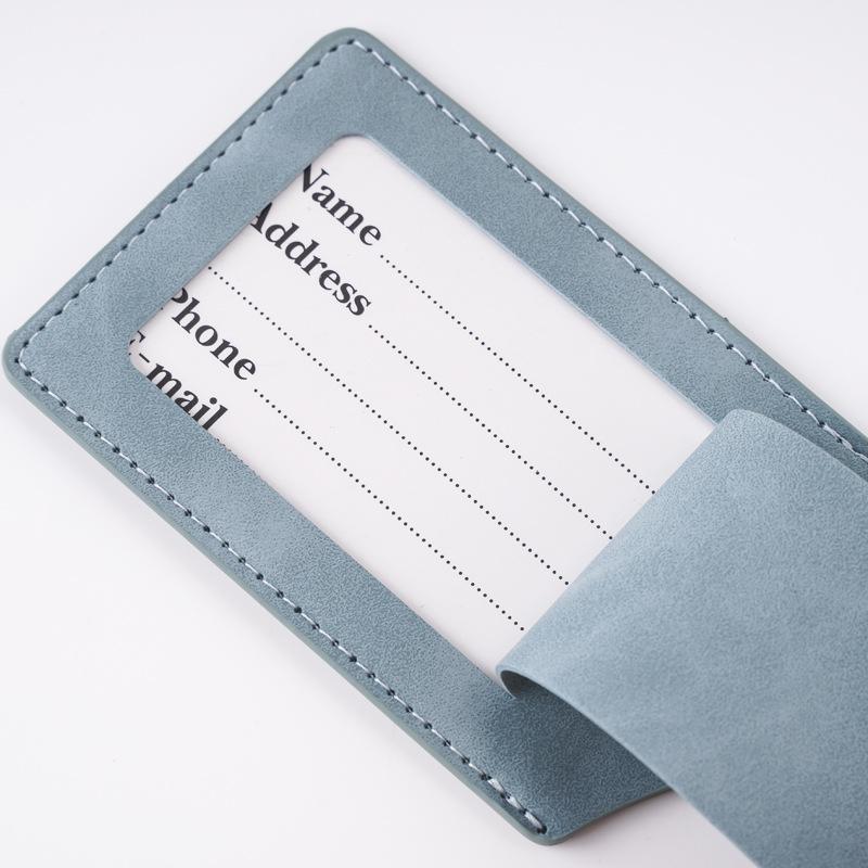 Grenzüberschreitender neuer magnetischer Verschluss, kreativer multifunktionaler RFID-Reisepass-, Ticket-, Passhülle und Kofferetikett-Set, versandfertig.