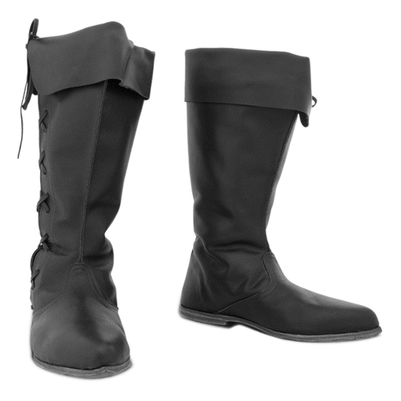 Winter foreign trade manufacturers casual solid color boots men's and women's flat bottom new plus size size side lace