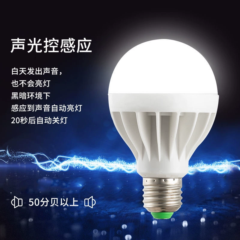Физиологически индуцированная LED-лампа с световой музыкой, сенсор человека