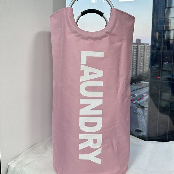 Canasta de almacenamiento plegable transfronteriza hogar Baño canasta de lavandería bolsa de almacenamiento de ropa canasta de lavandería montada en la pared