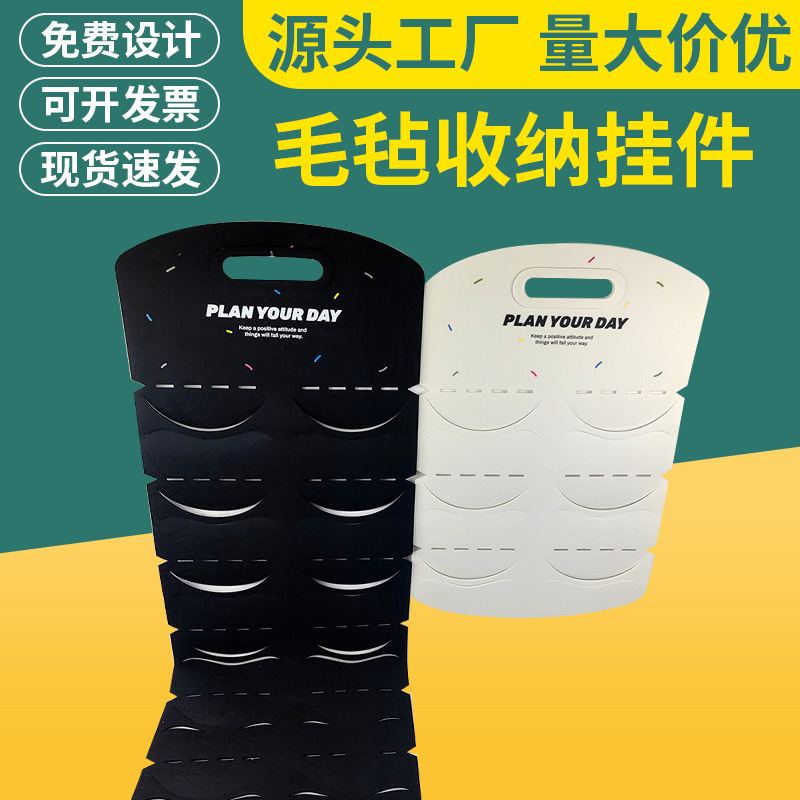 跨境毛毡帽子收纳袋家用门后墙上挂袋棒球鸭舌帽展示袋可支持定制