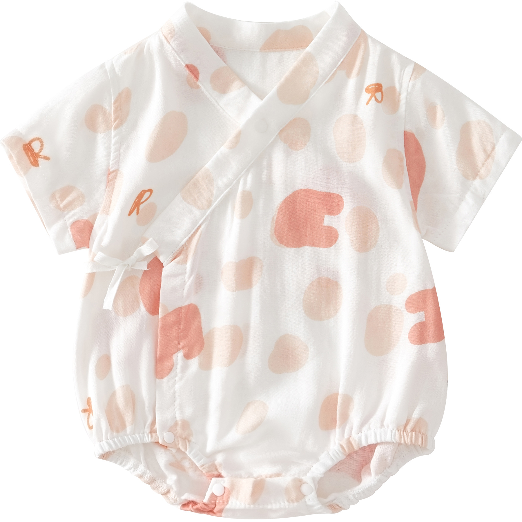 의 한 몸 커버 방귀 의류 여름 대나무 섬유 얇은 한 몸 의류 뼈없는 삼각형