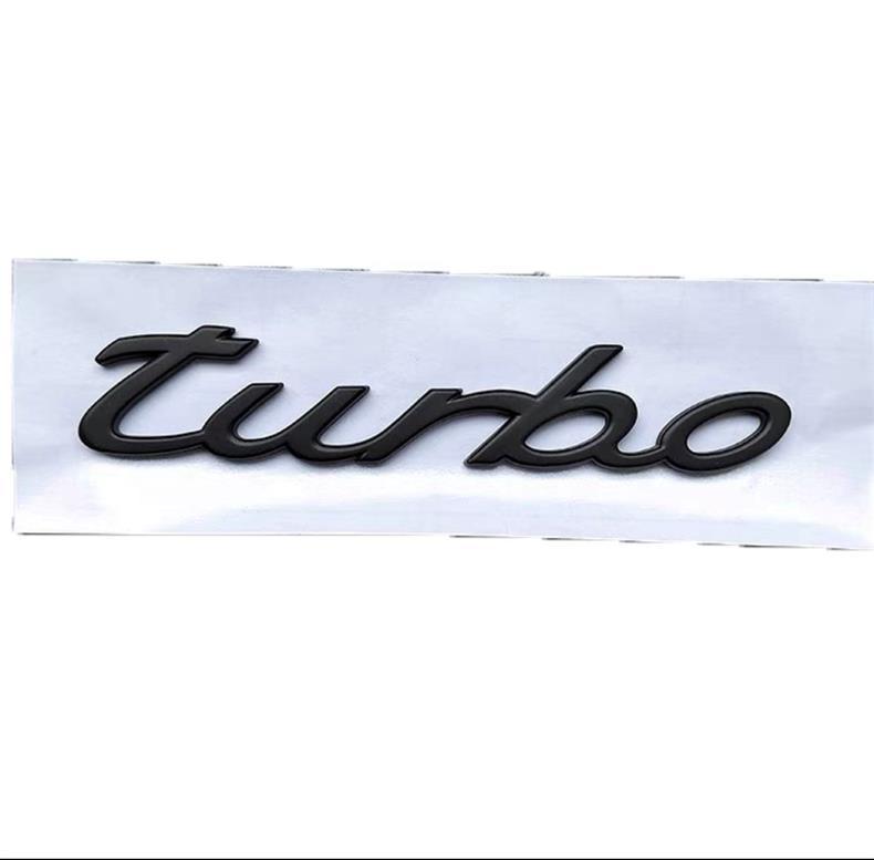 Porsche Cayenne rear emblem, Cayenne S emblem, GTS Turbo emblem, English lettering emblem, car emblem, modification