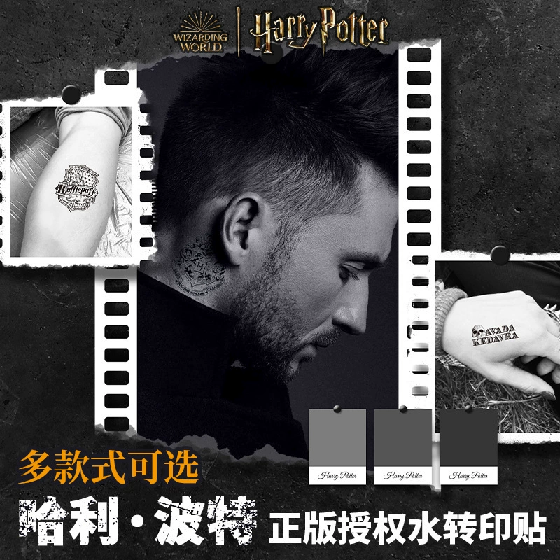 Cartoon tattoo stickers, retroreflective sticker, halloween, long-term effect