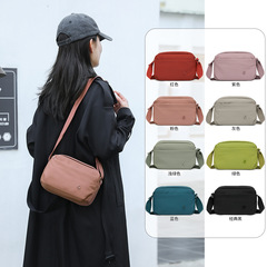 女包2024冬季尼龍新款大容量女士休閒包輕便尼龍包跨境風潮單肩斜