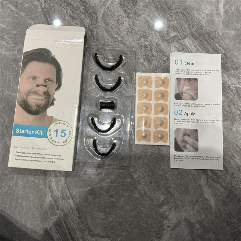 새 포장(곡선 코 패치 30개) 검정색