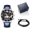 Classic fashionable calendar, quartz watches, belt, men's watch, Aliexpress, wholesale