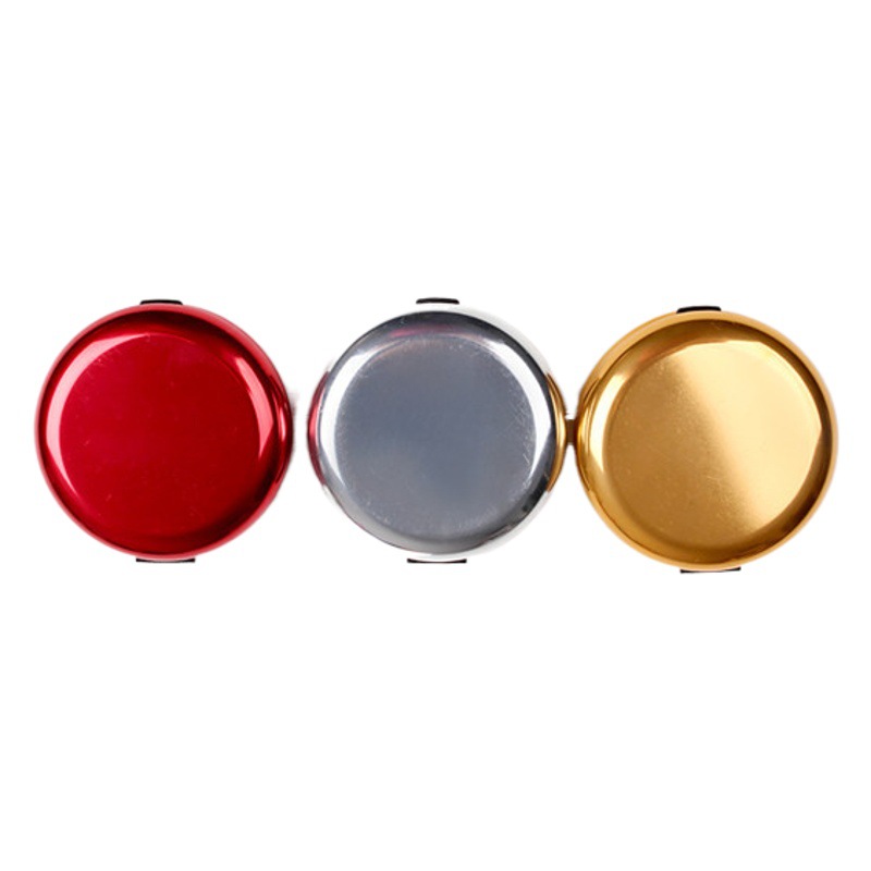Alike popular aluminum alloy storage box coin box solid color euro box Japanese yen coin box business gift in stock