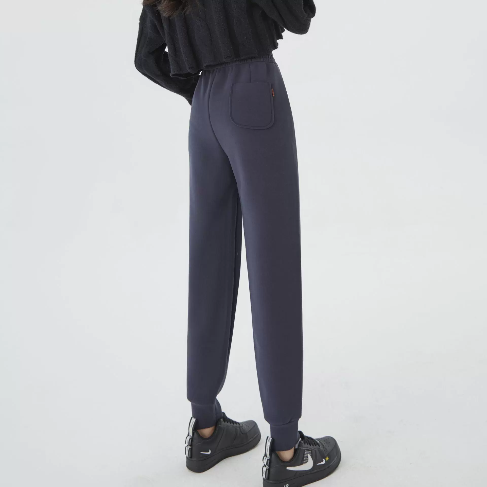 【Ультратеплые ветрозащитные брюки】Мужские и женские двусторонние флисовые брюки из муссовой ткани 700 г, настоящие ветрозащитные спортивные брюки, зимняя утолщенная версия