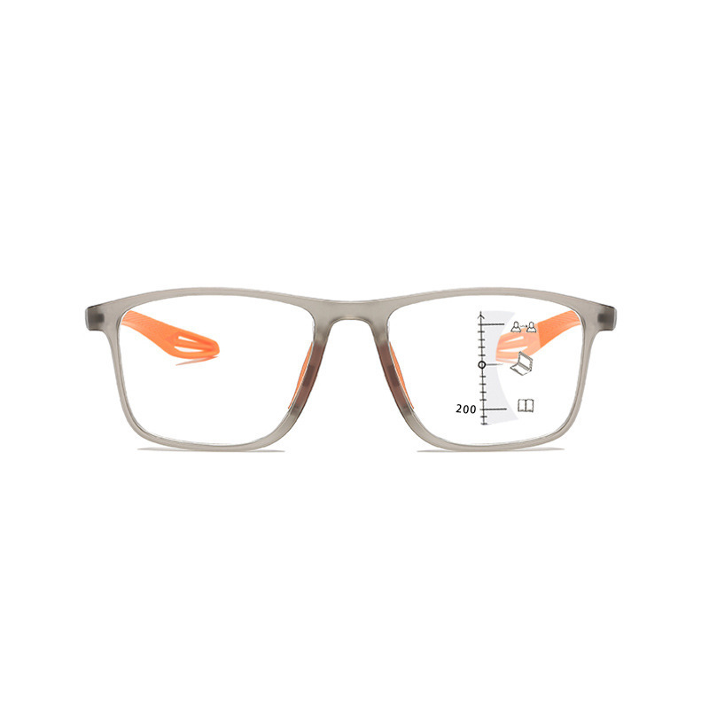 Nuevas gafas anti-luz azul de decoloración fotográfica multifocal para ver cerca y lejos gafas de alta definición de mediana edad