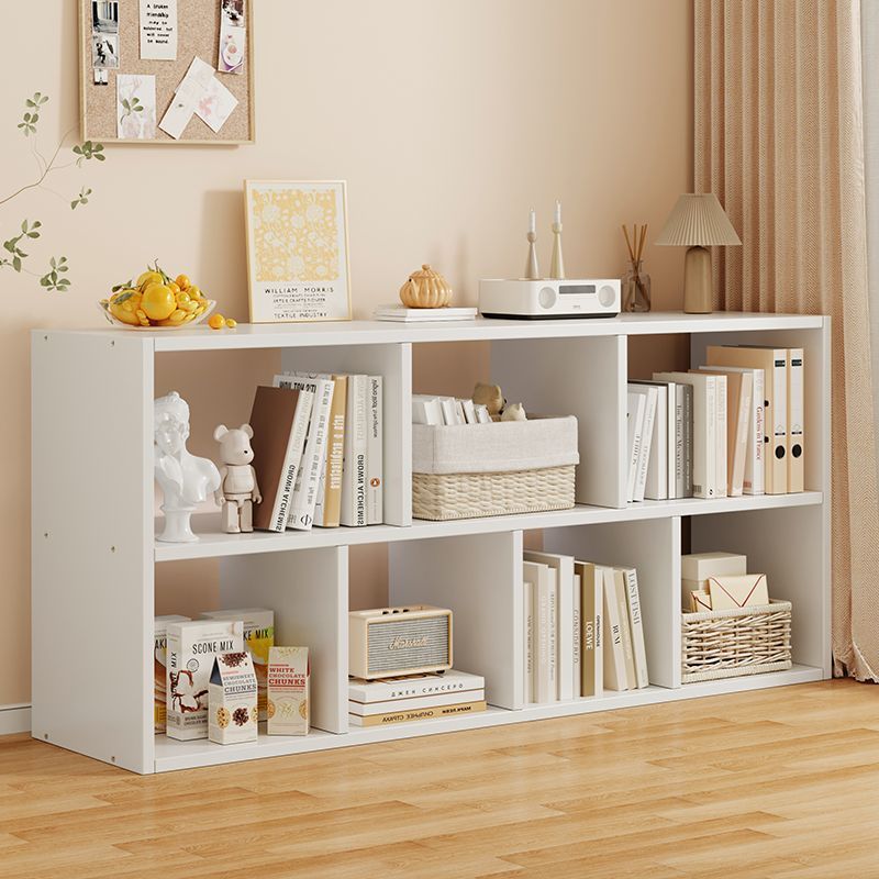 Bookshelf Floor-Standing Storage Rack Living Room Storage Cabinet Grid Cabinet Household Student Low Cabinet Kindergarten Bookcase Storage Cabinet