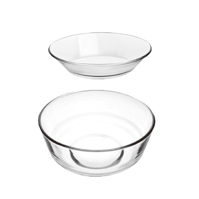 卸売透明ガラスボウル家庭用サラダボウル大ボウルガラスボウルスープボウルライスボウルフルーツボウルインスタントラーメンボウル食器|undefined
