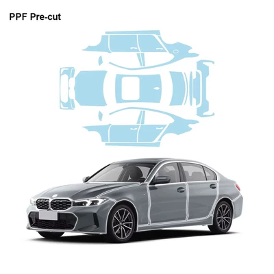 24-26 Models Bmw 3 Series Invisible Car Wrap Tpu Pre-Cut Paint Protection Film Anti-Scratch