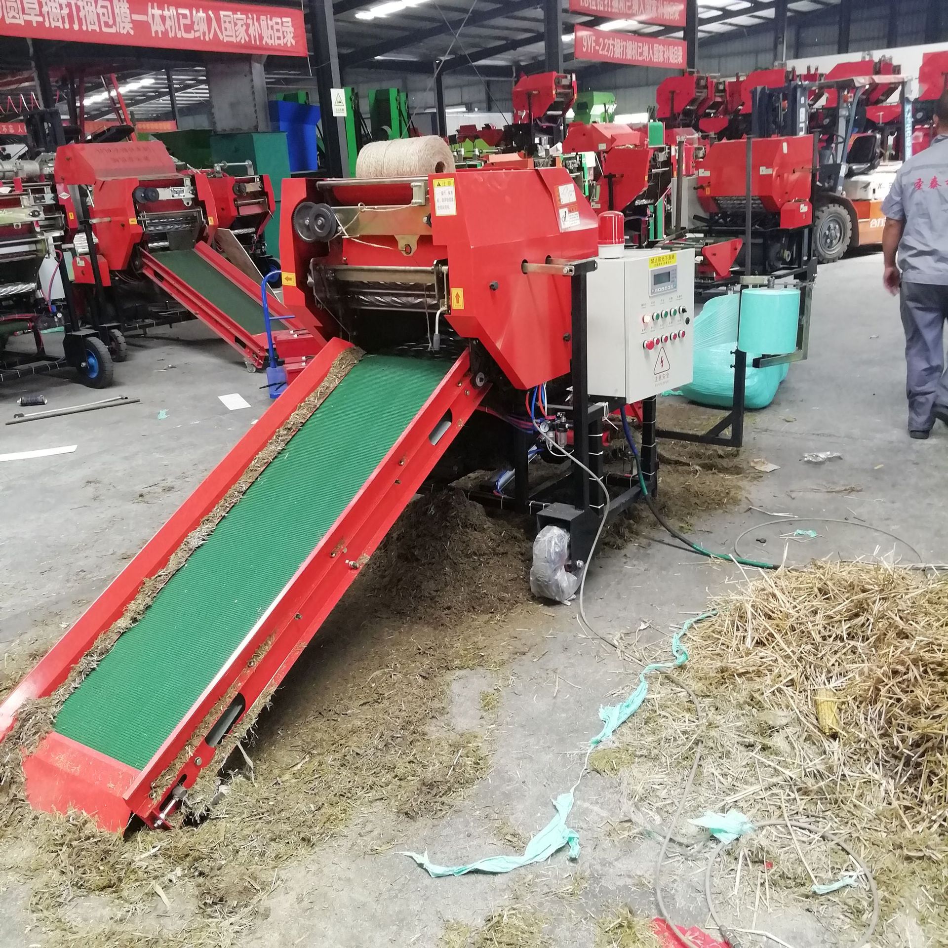 青贮秸秆包膜机 打捆包膜机 养殖场包膜机型号