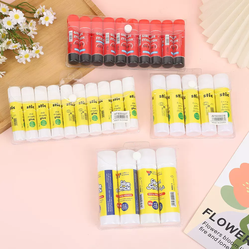 实用高粘型固体胶胶棒学生财务办公手工制作顺滑环保批发工厂