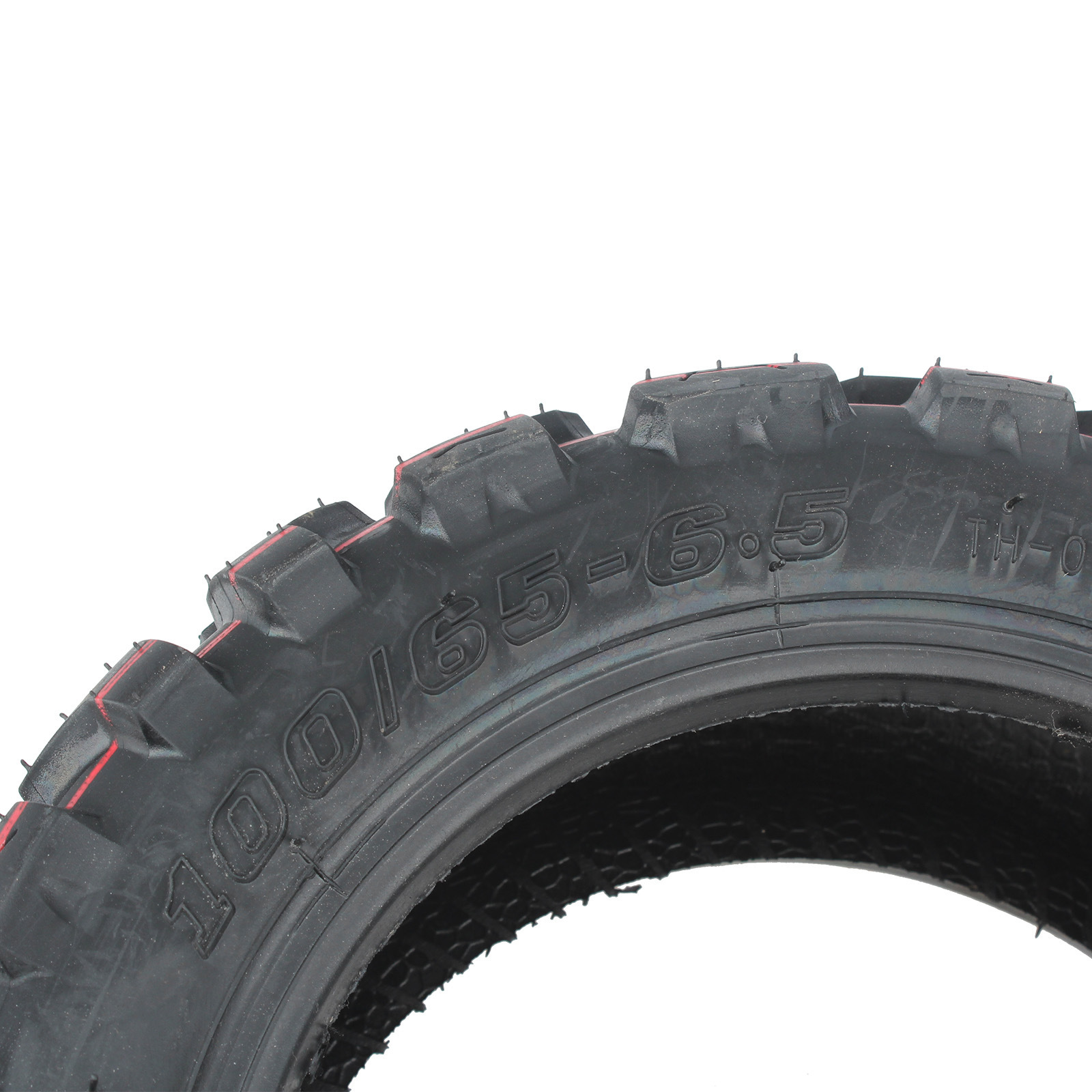 100/65-6.5轮胎越野11寸电动滑板车真空胎加厚高品质90/65-6.5