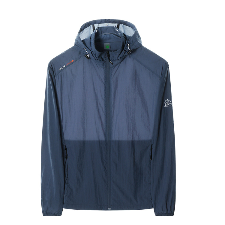 Sun Protection Clothing for Men, Anti-Uv Skin Clothing, Lightweight, Breathable, Outdoor Mountaineering, Ice-Feel, Upf50+, Ultra-Thin
