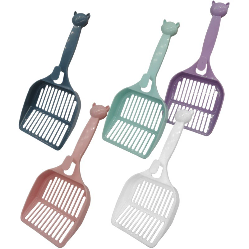 Товары для домашних животных утолщенная пластиковая большая лопата для кошачьего туалета кошачий туалет туалетная посуда оптом прямые продажи с фабрики