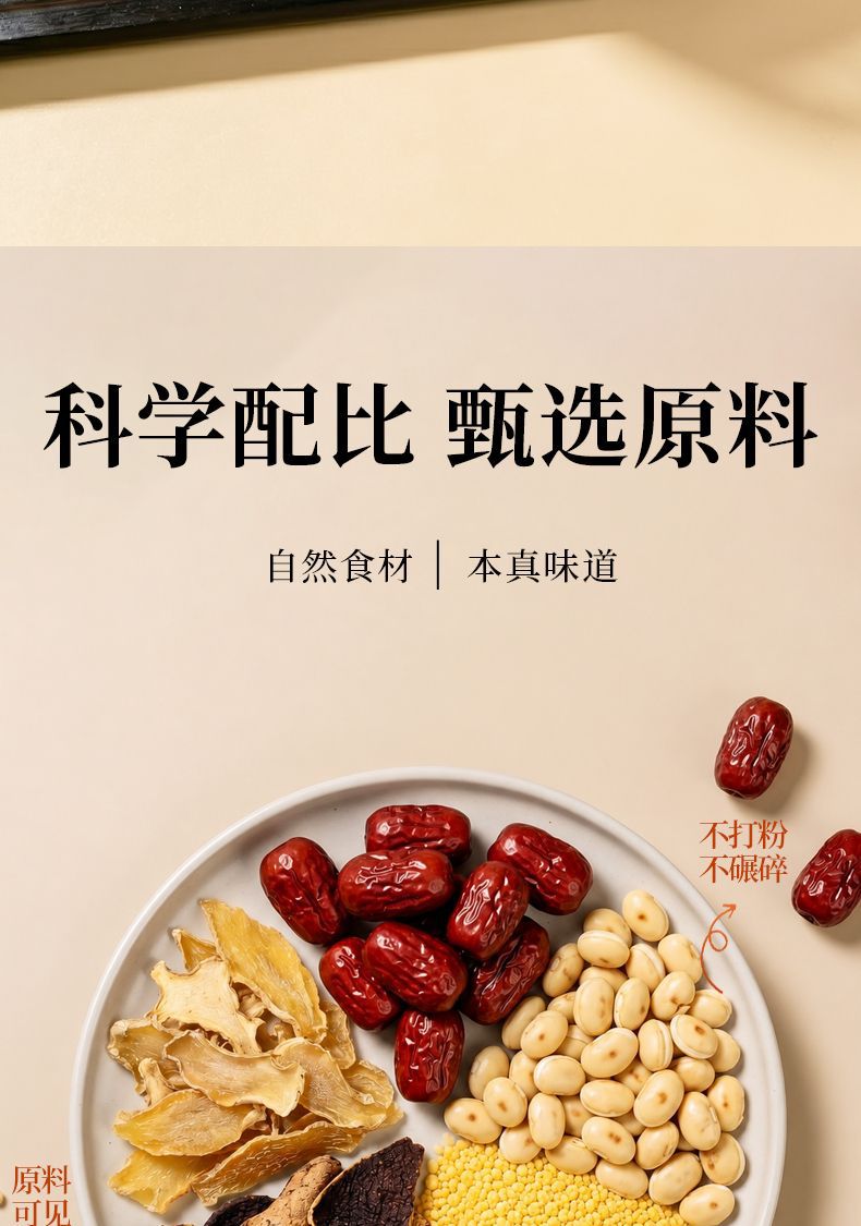 Sanfu Chenpi Ginger Jujube Tea Bags Summer Wellness Brew 96g Bottle quality and texture