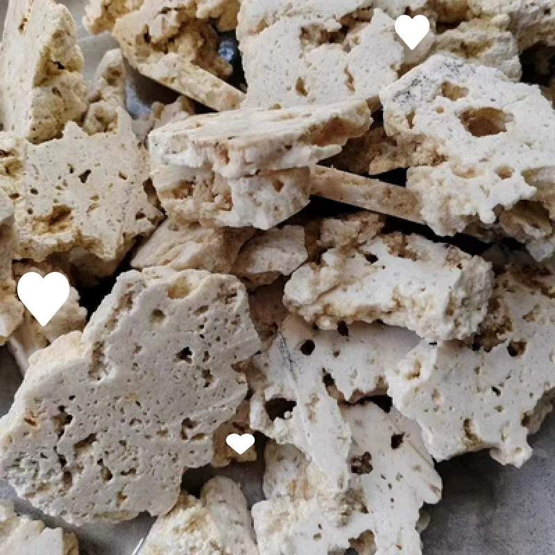 Камень чистый камень ландшафтный камень морская танковая добыча каменная крошка вместо живого камня культура Ява морская вода взорвана высушенная водоросль