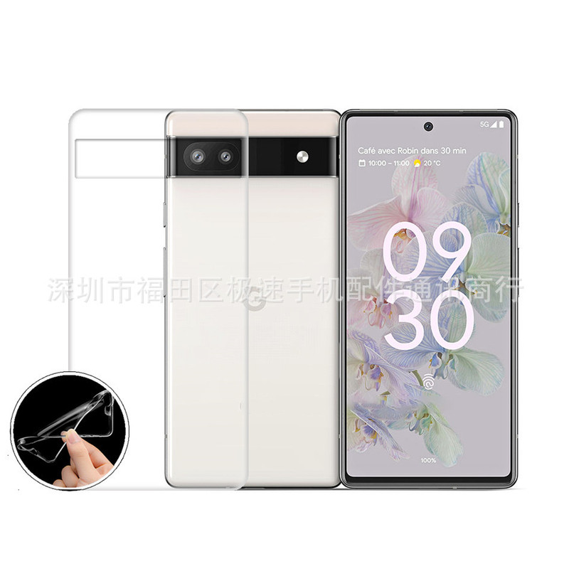 Suitable for Google Pixel6A Mobile Phone Case, Google 6Pro Transparent Tpu Soft Shell Material Protective Case Suitable for Google Pixel6A Mobile Phone Case, Google 6Pro Transparent Tpu Soft Shell Material Protective Case