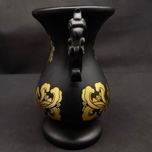 厂家批发泰山墨玉彩绘五岳独尊摆件客厅玄关摆设装饰乔迁礼品