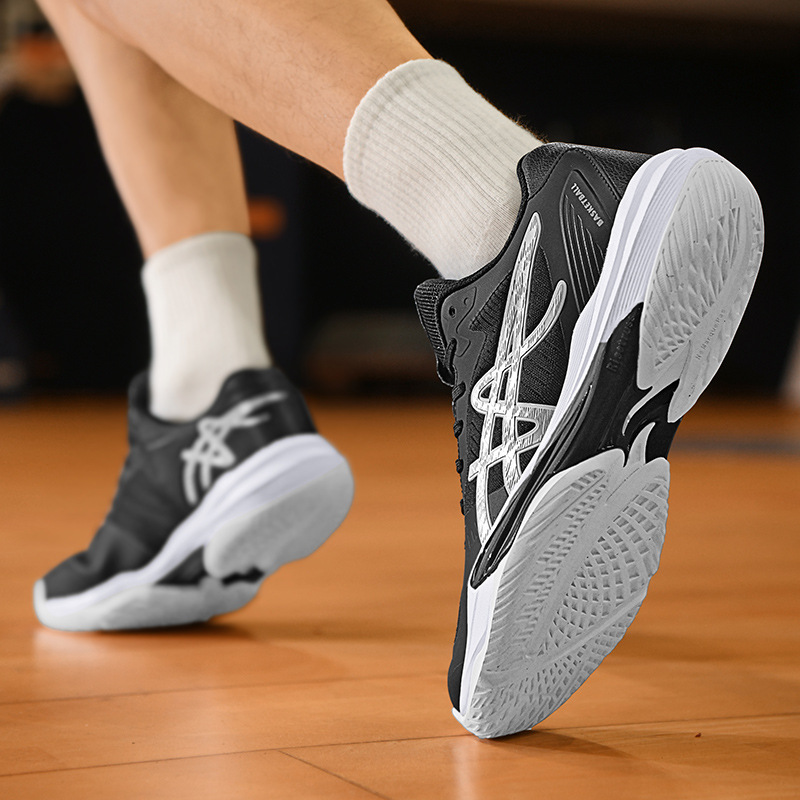 Zapatos de bádminton profesionales transfronterizos zapatos deportivos transpirables ligeros hombres al por mayor en stock image 4