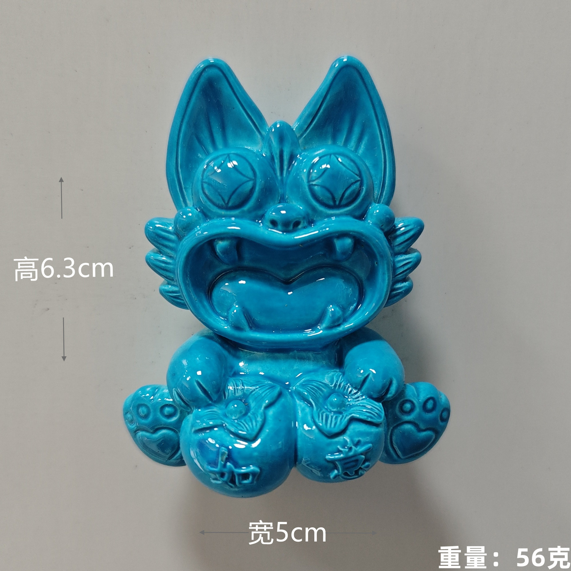 Ruyi (pegatinas de refrigerador de azulejos azules)-2