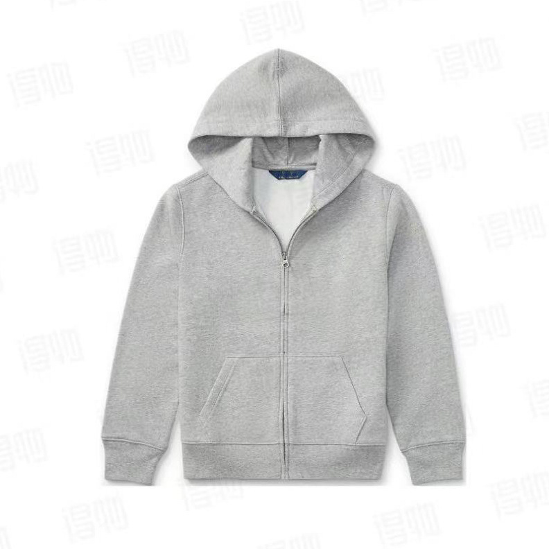 High-Quality Cross-Border Qr Code Scannable Paul Howard Pony Logo Embroidered Fleece Hoodie with Zipper for Men and Women High-Quality Cross-Border Qr Code Scannable Paul Howard Pony Logo Embroidered Fleece Hoodie with Zipper for Men and Women