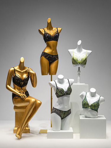 Underwear model display stand for men and women half-length push-up bra panties model swimsuit fake mannequin props full body