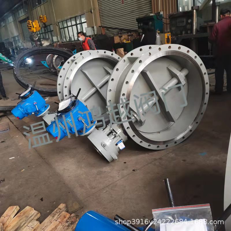 D343H-25c涡轮三偏心蝶阀硬密封铸钢大口径蝶阀DN1000 DN1200厂家
