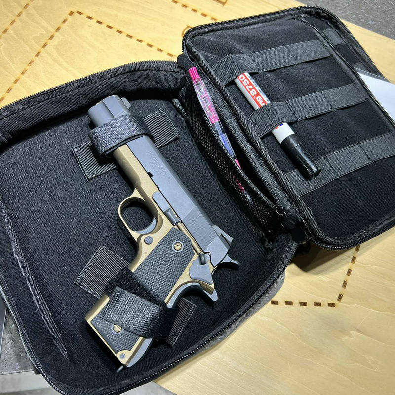Bolsa de almacenamiento de pistolas Glock tácticas bolsas de transporte de nylon 206 bolsas de equipo de disparo impermeables al por mayor transfronterizas