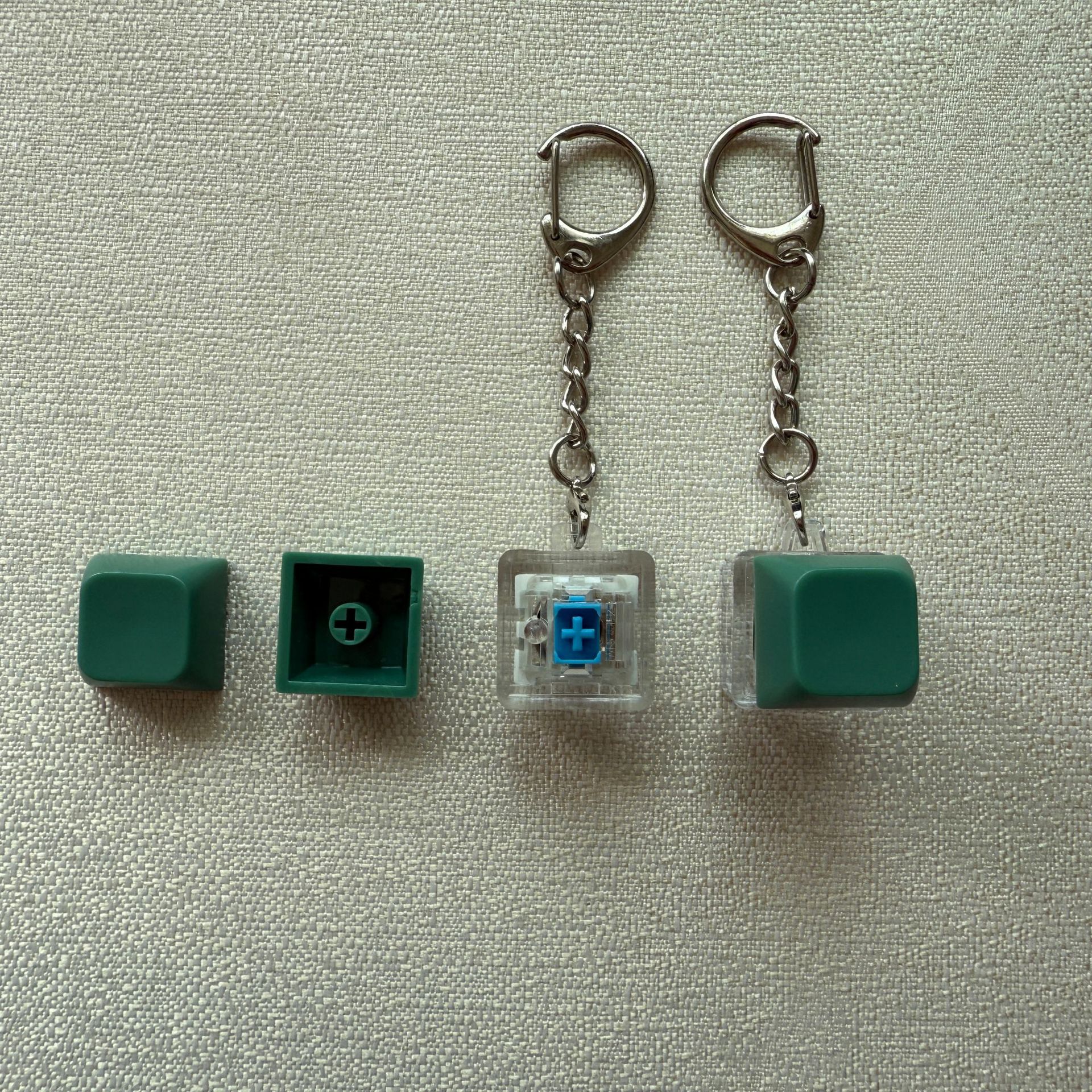 Pequeña cadena d transparente de un solo clic 3