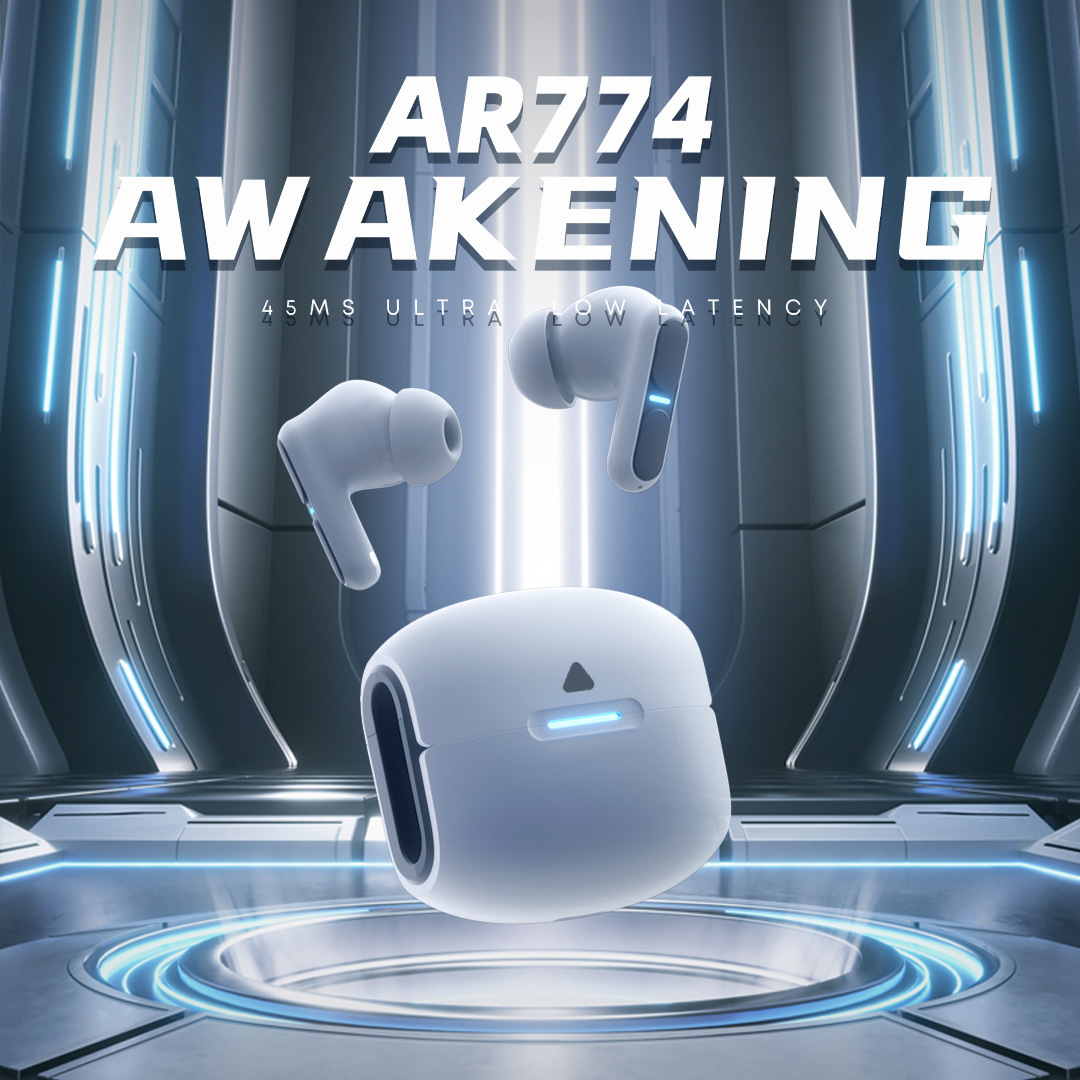 Lanston TG13 nuevo Real Wireless Bluetooth auriculares de baja latencia medio en la oreja para Apple Huawei Xiaomi