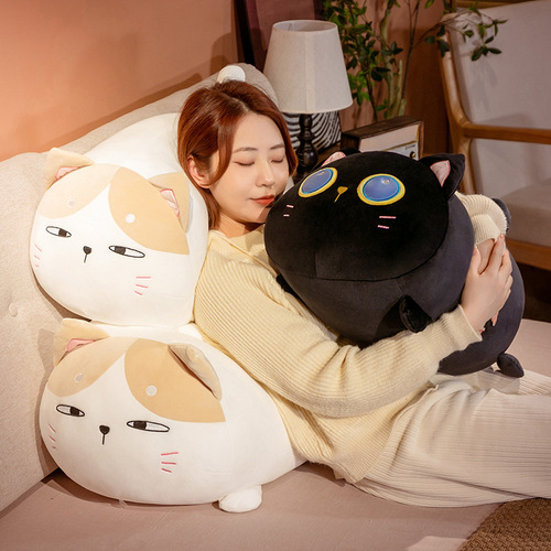 Cross-border Amazon fat fat house cat pillow rag doll wholesale Japanese dumpling cat plush toy doll