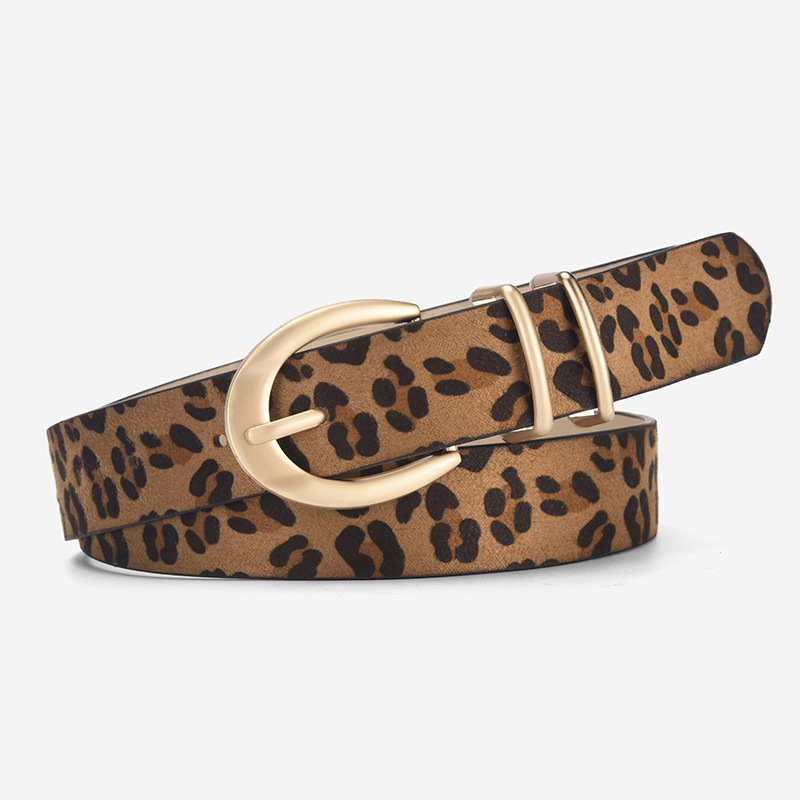Cinturón Liso para Jeans de Mujer de PU con Hebilla de Aguja para Uso Casual image 5