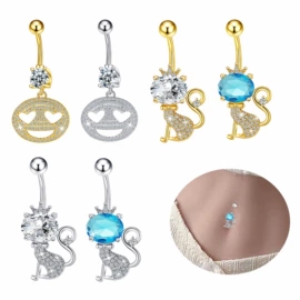 脐饰;耳扣;耳钉