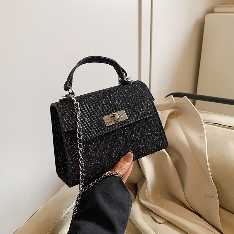 El popular bolso Kelly de otoño e invierno de este año 2024 nuevo bolso de mano diseño de nicho bolso de hombro bolso de mensajero de estilo occidental mujer