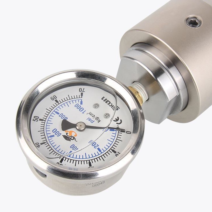 EZHUN镒准主轴拉力计BT50非数显机械仪表式主轴拉刀力测力计器