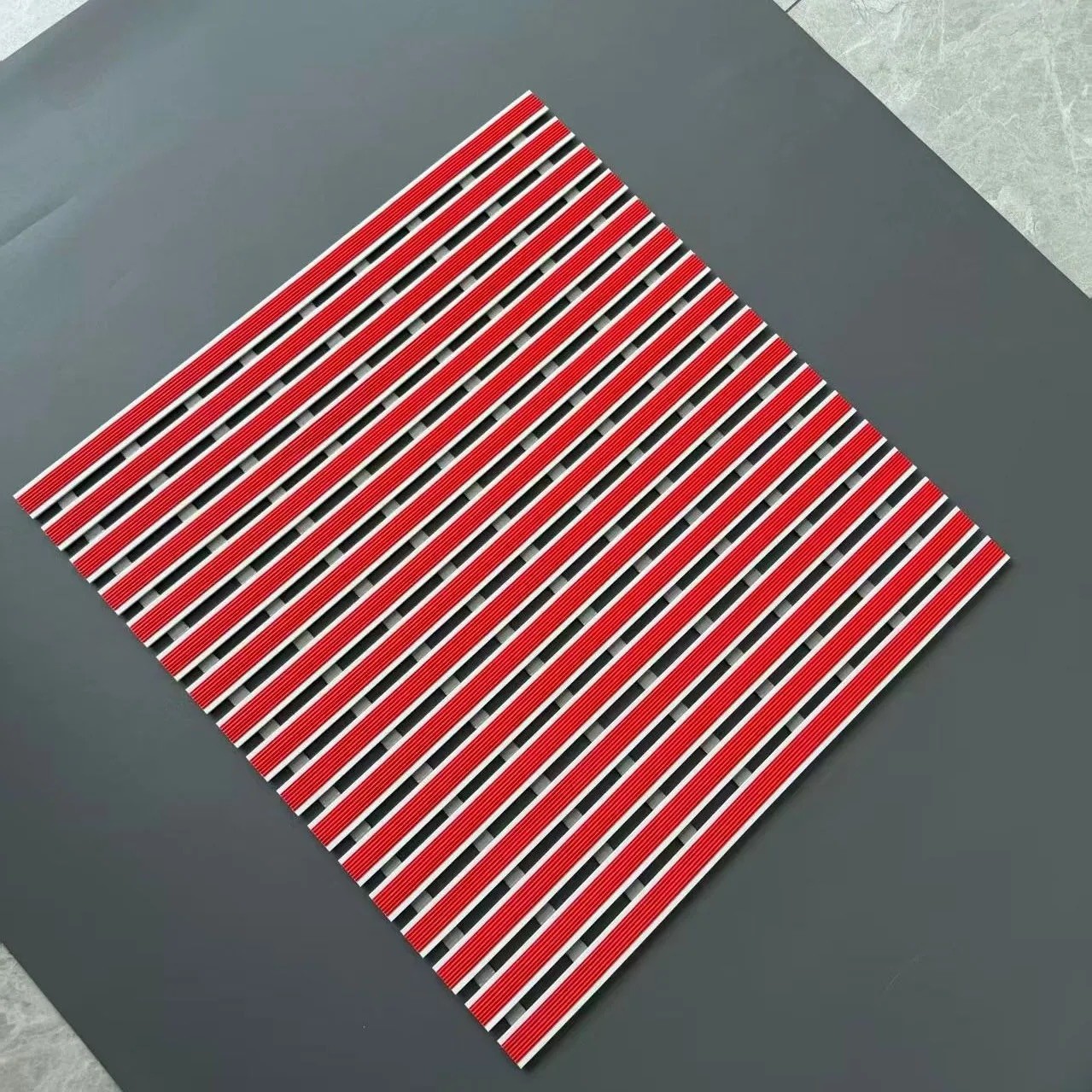 Red and white