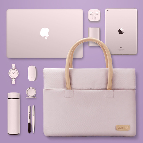 Portable laptop bag for women Apple macbook pro 13.3 fashionable business casual 14 15.6 inch bag