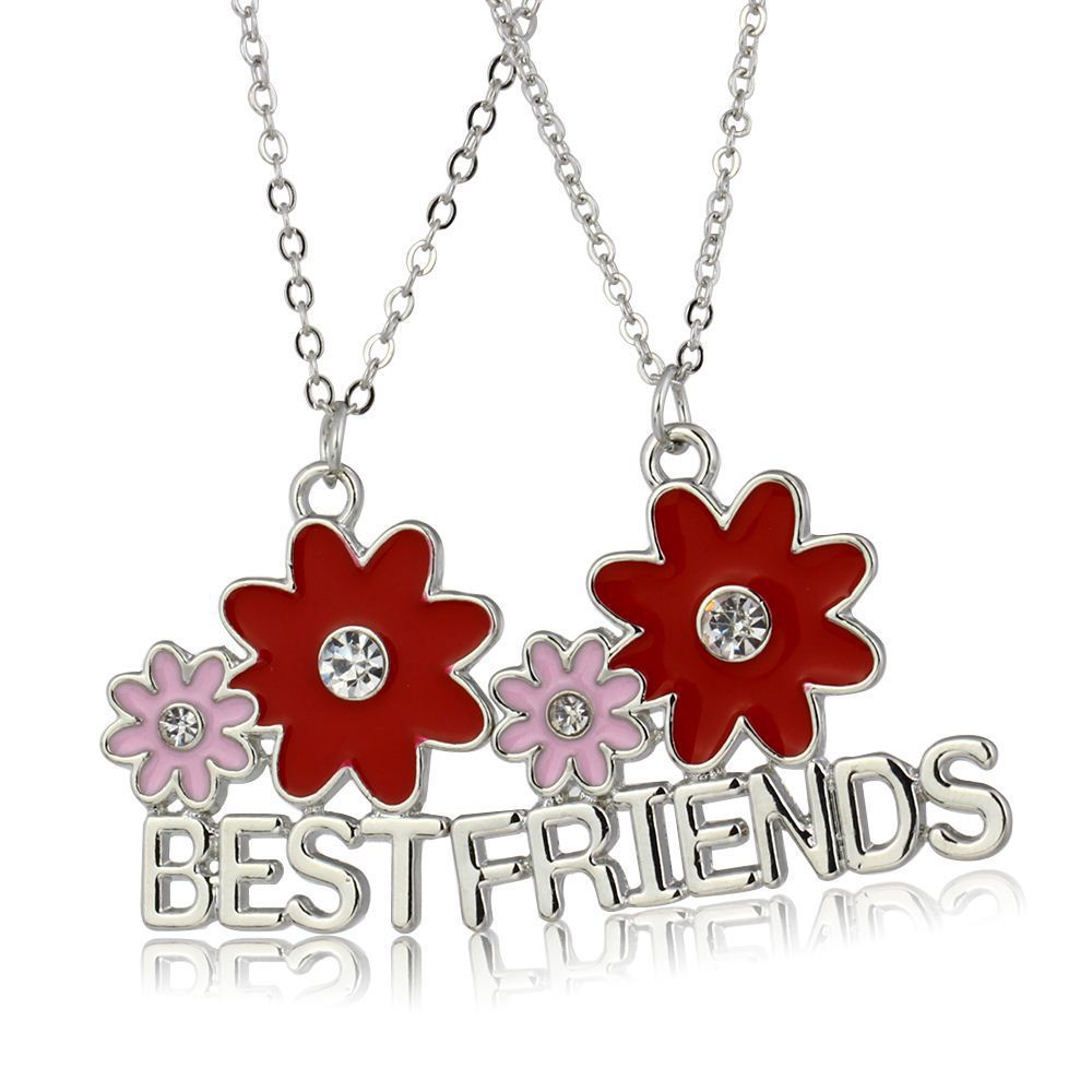 Moda Nuevos Accesorios Color Girasol Diamantes Collar Buen Amigo display picture 1