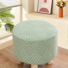 家用蘑菇凳套罩小凳子套儿童布艺小圆凳实木矮凳套客厅门口换鞋凳