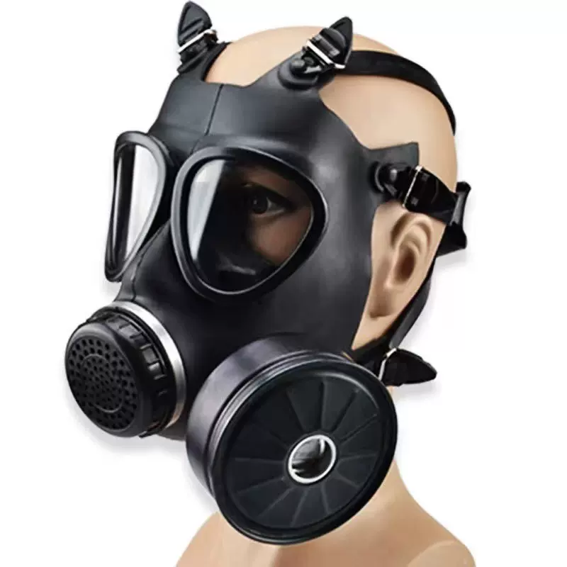 FNJ05型防毒面具防毒烟雾生化训练防毒全面罩MF11B应急87型面具