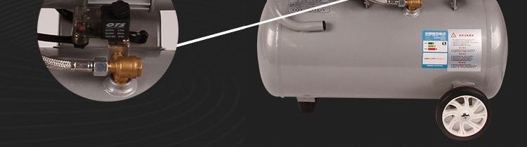 Air Compressor, Small Air Pump, Air Compressor for Woodworking, Paint Spray Pump, Silent Oil-Free Air Compressor