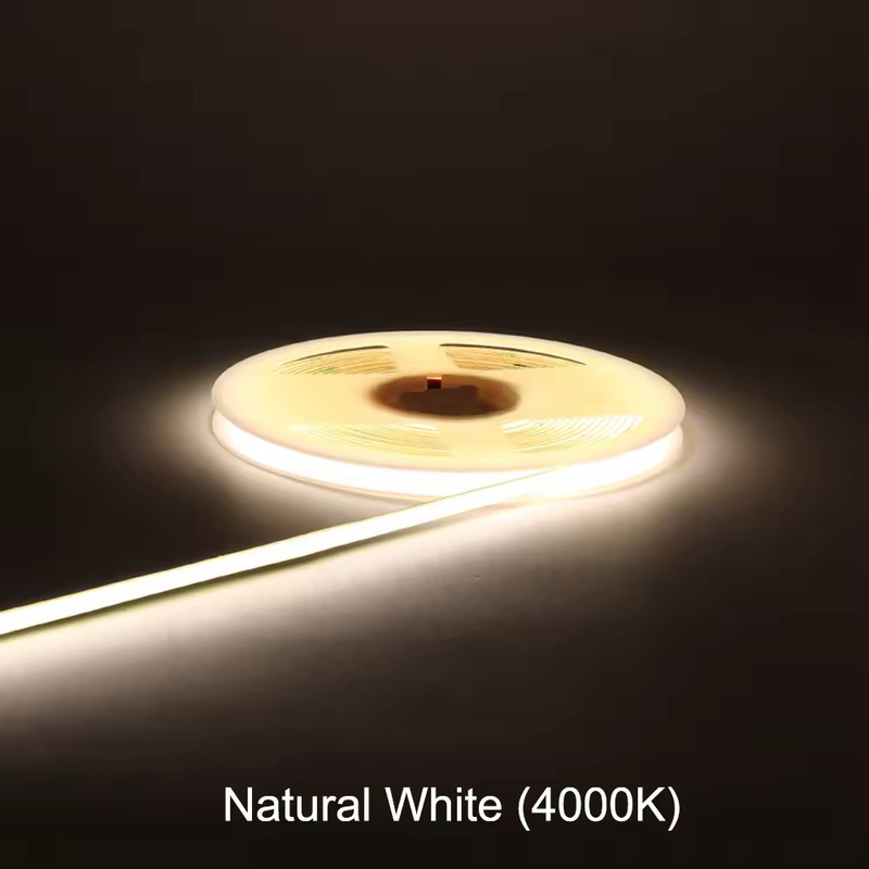 cob ライトストリップ 5 ミリメートル低電圧 5v/12v24v ライトストリップ LED ストリップ自己粘着高 CRI 超高輝度ホームキャビネットリニアライト|undefined