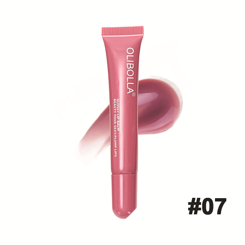OLIBOLLA brillo de labios polipéptido brillo de labios líquido brillo de agua esmalte de labios aceite hidratante bálsamo labial hidratante transfronterizo