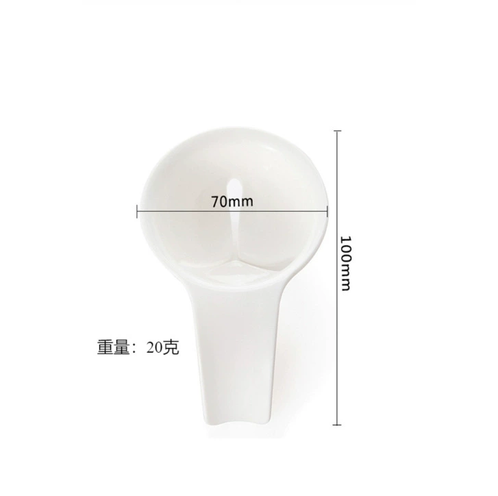 正惠 Kitchen tool Kitchen egg white separator Egg Yolk egg yolk omeletter silicone card shell stuck to hold the bowl edge